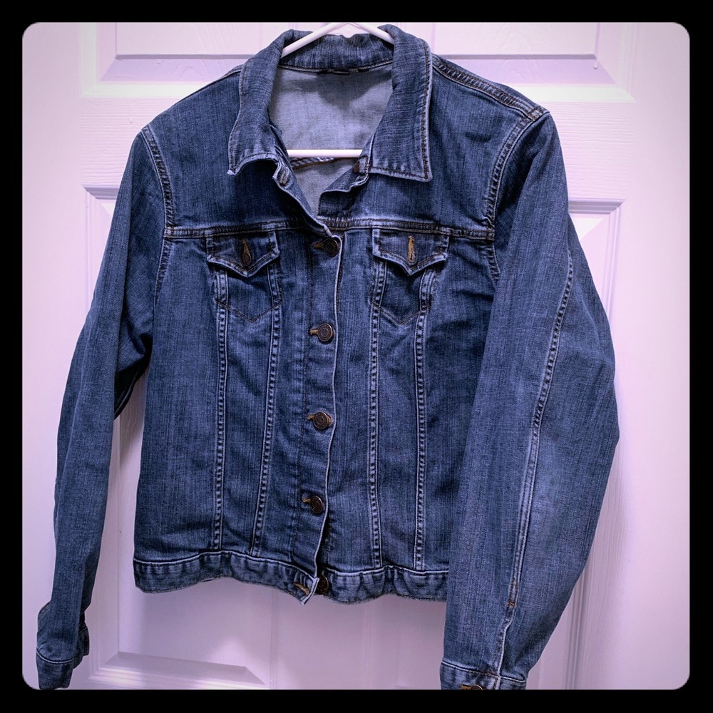 Land’s End Darkwash Denim Jacket